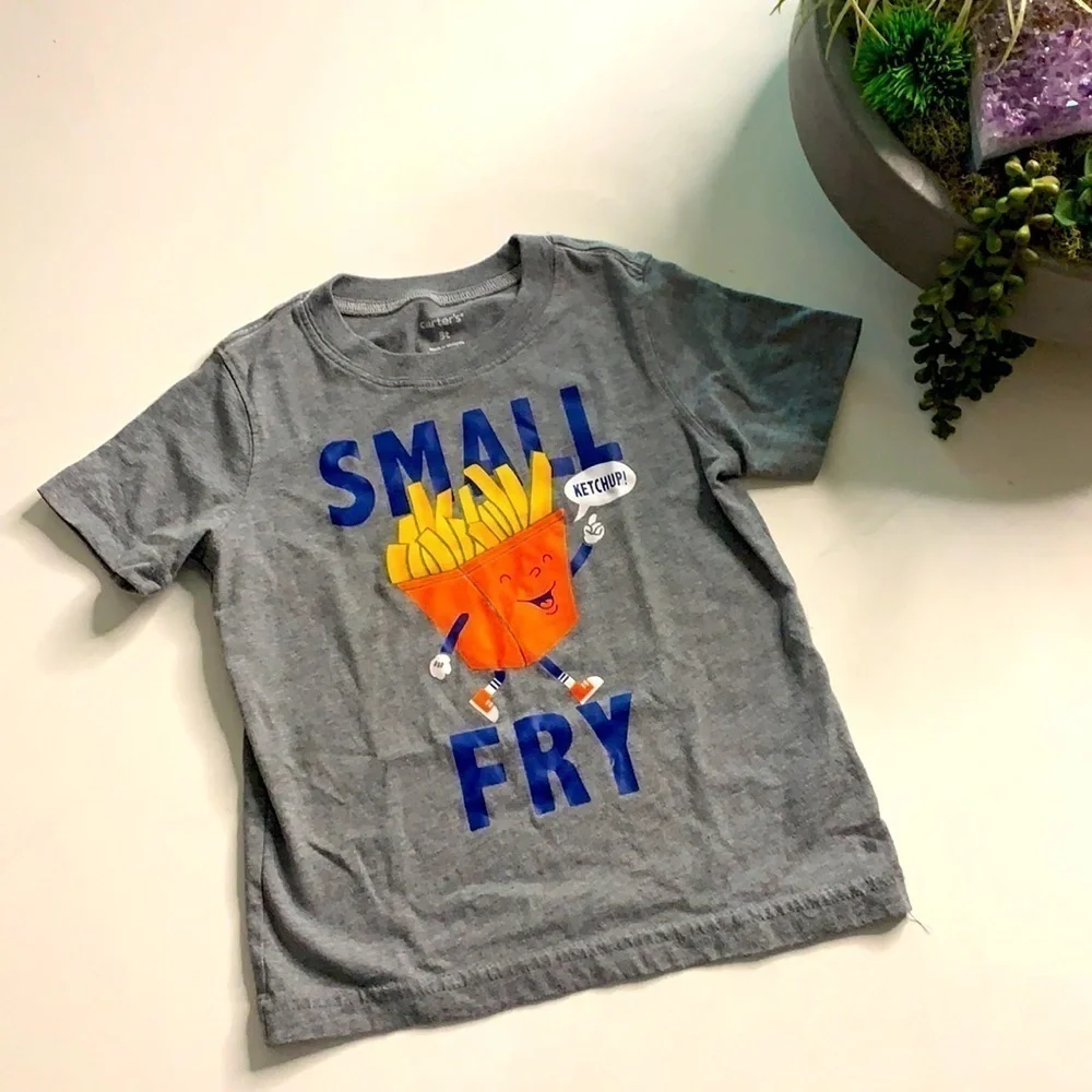 Carter’s small fry graphic short sleeve T-shirt 3T unisex toddler